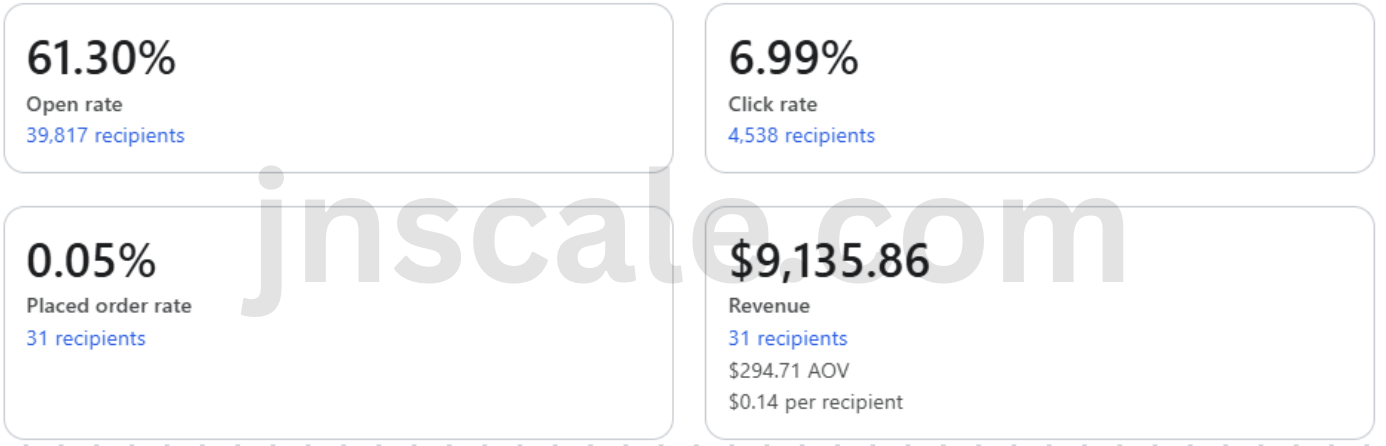 Client result screenshot